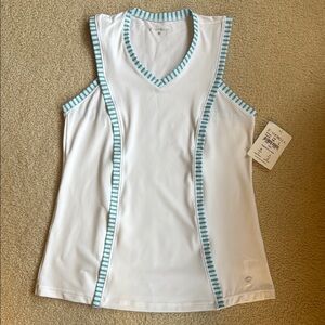 SOFIBELLA tennis/pickleball tank top - Size Medium/Large BNWT!